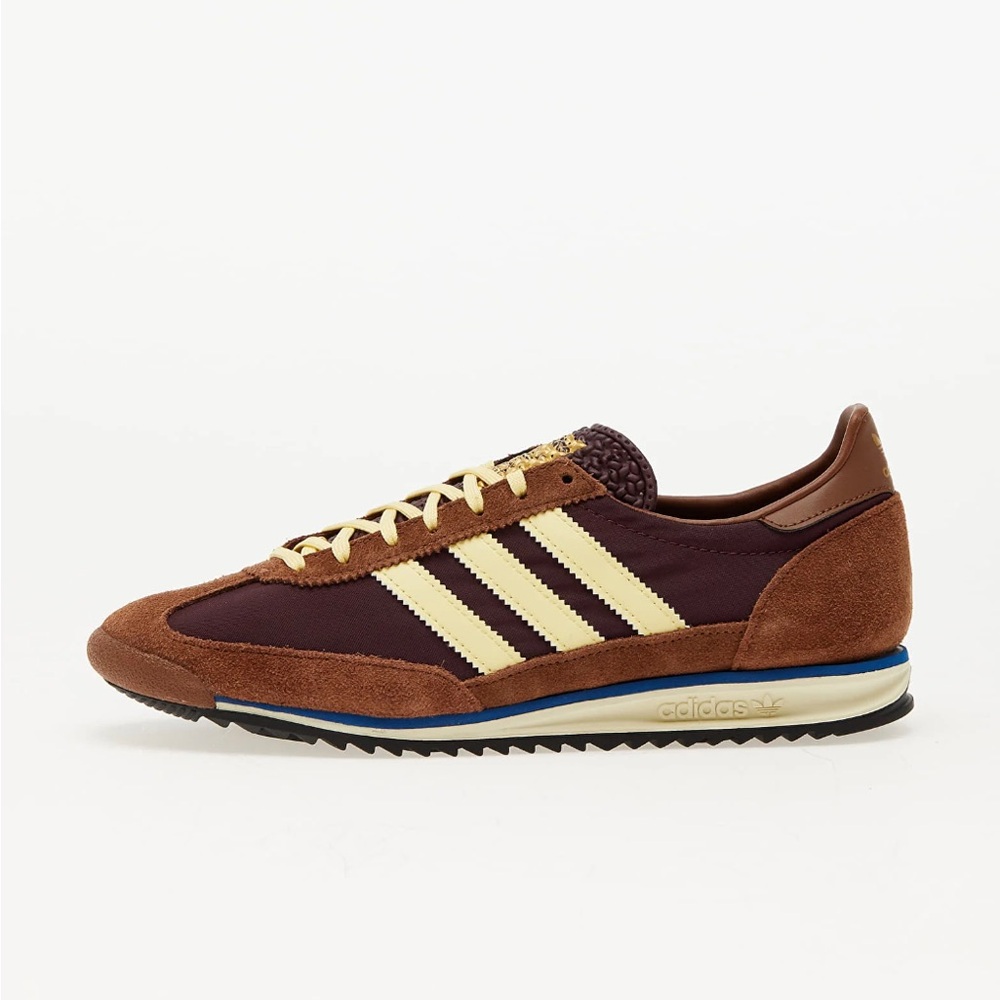 Adidas SL 72, maroon / almond yellow